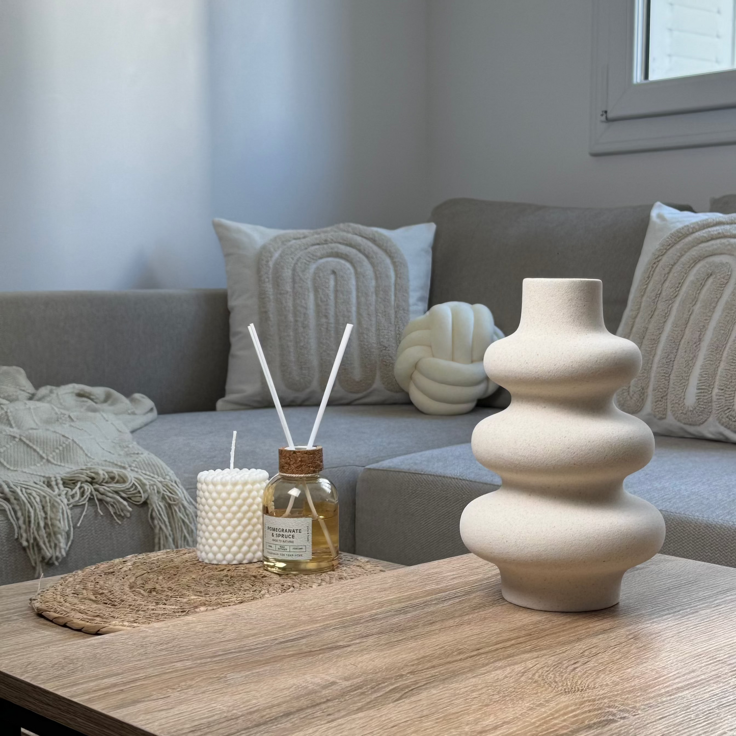 Vase en céramique Ivar