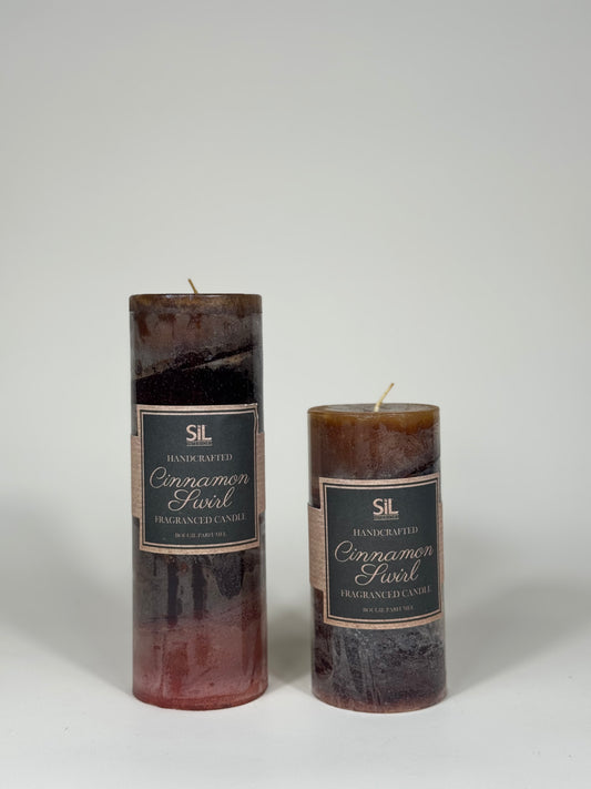 Bougie d'automne Cannelle 20cm